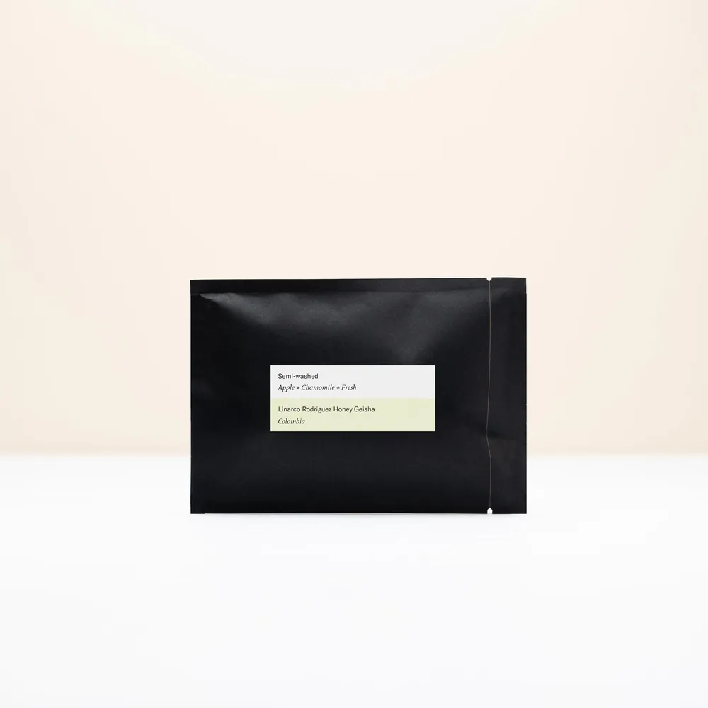 Colombia — Linarco Rodriguez Honey Geisha (50g Sample) (Gift)
