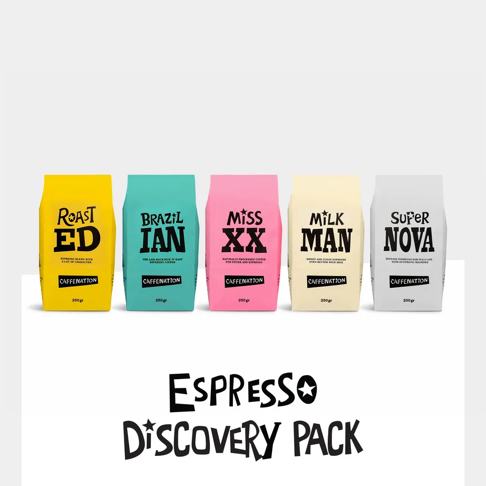ESPRESSO (& FILTER) Discovery Pack (5x250 g)