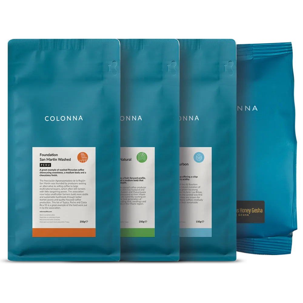 All 3 + Gesha Beans