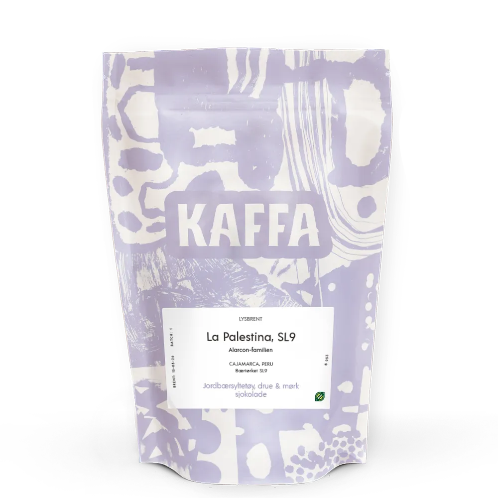 Kaffebønner Peru La Palestina SL9 Økologisk