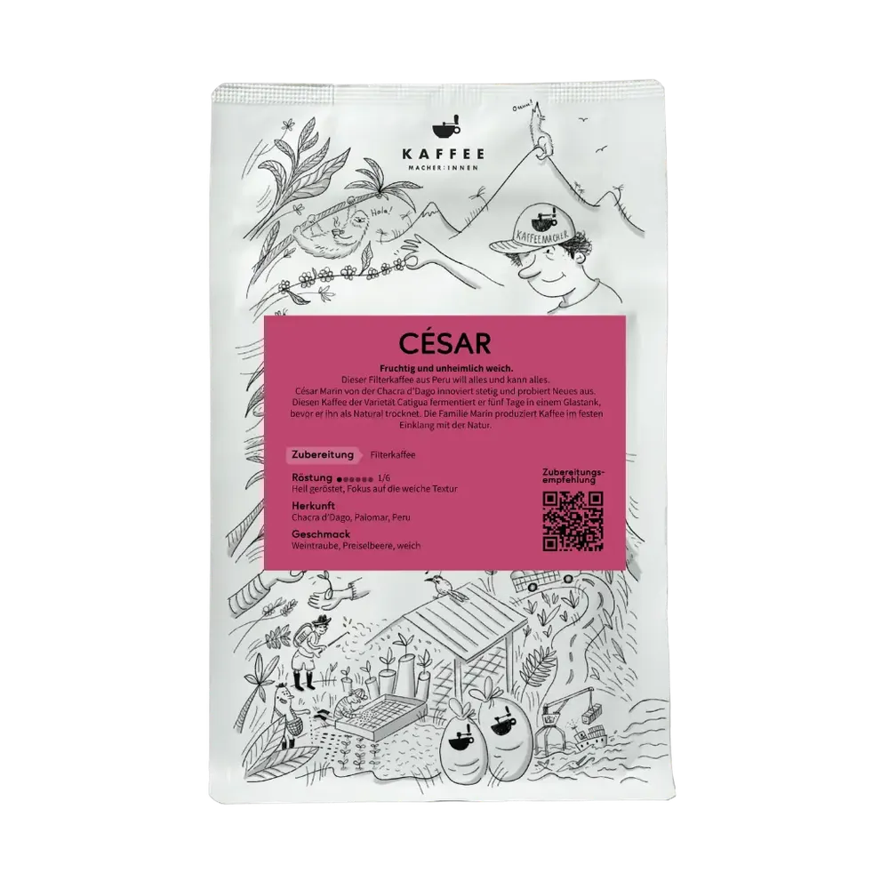 César - Filterkaffee aus Peru