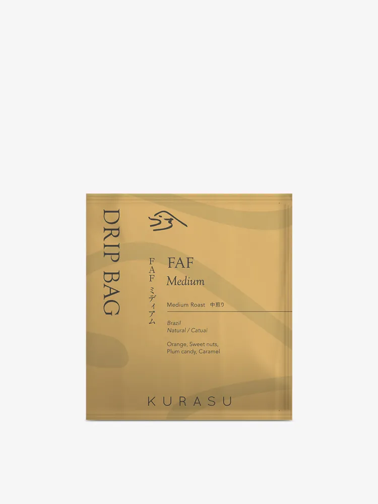 Kurasu Drip Coffee Bag - FAF Medium [Medium roast]
