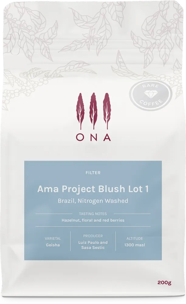 Ama Project Blush Lot 1, Brazil, Nitrogen Washed