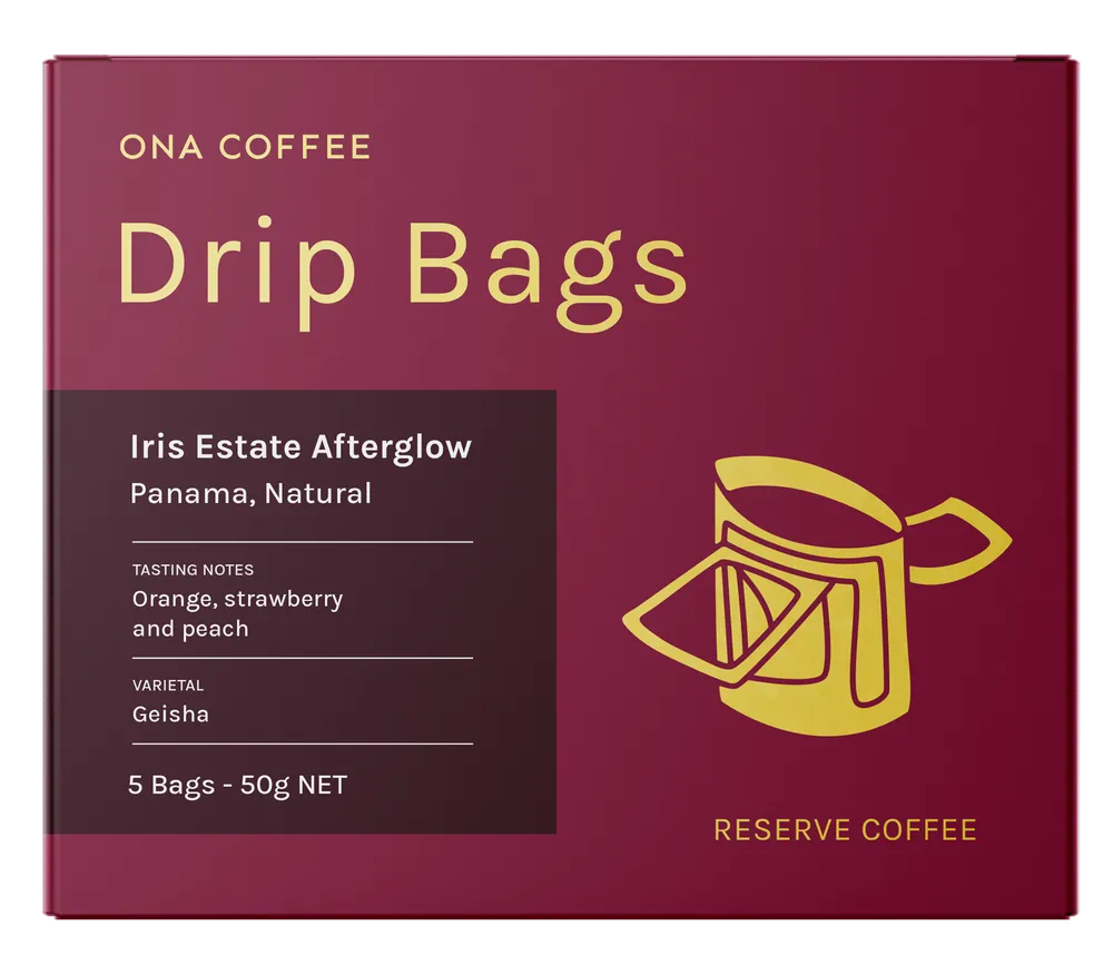 Drip Bags - Iris Estate Afterglow, Panama, Natural