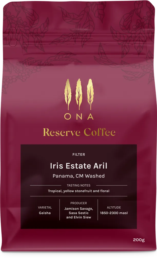 Iris Estate Aril, Panama, CM Washed