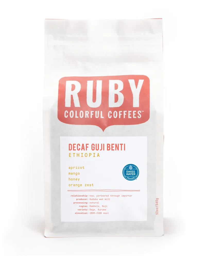 Decaf Ethiopia Guji Benti Natural