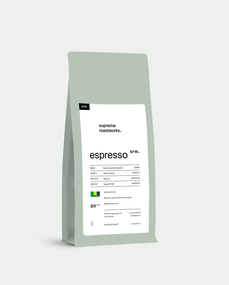 Espresso, Brasil, Rosimeire, Mantiqueira, natural, 250g