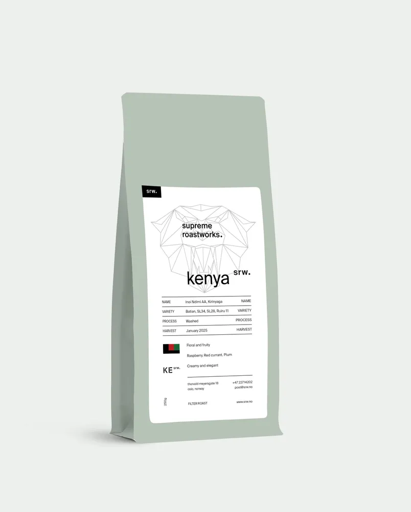 Kenya Inoi Ndimi AA, Kirinyaga, washed 250g