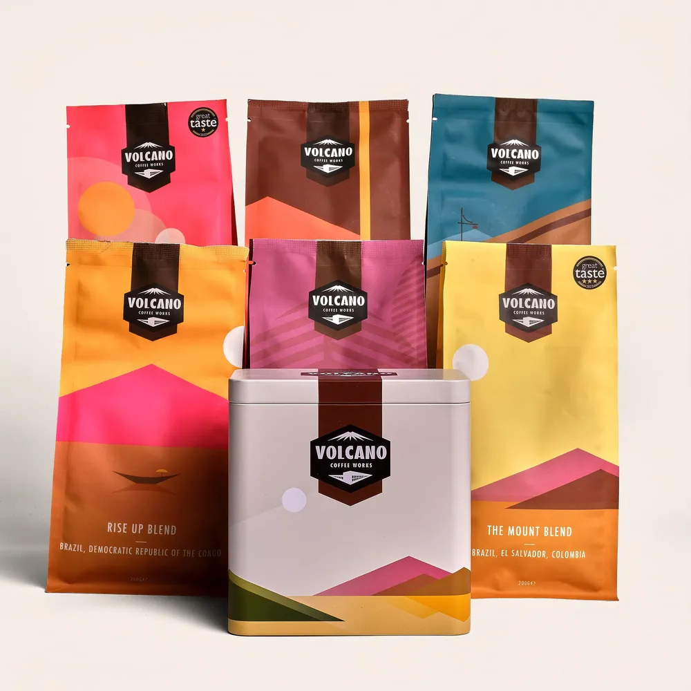 Volcano Coffee Set